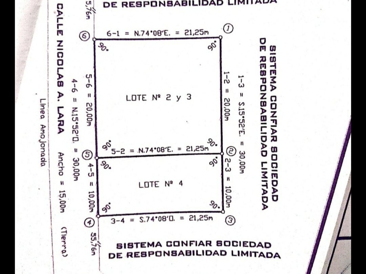 TERRENO DE 500 M2 MARIA GRANDE