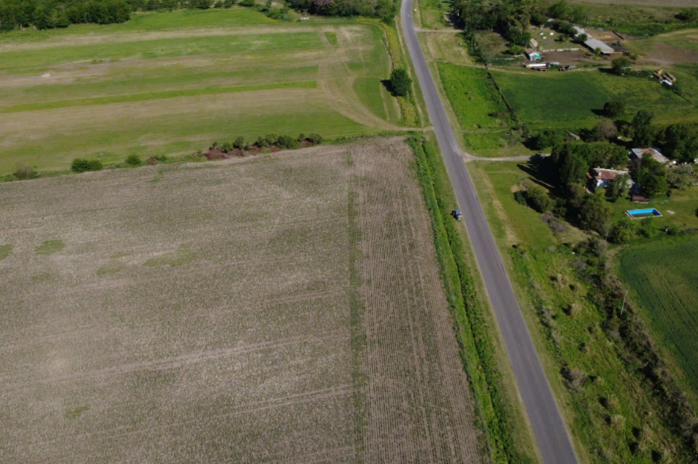 VENTA - CAMPO SOBRE RUTA EN SEGUI 
