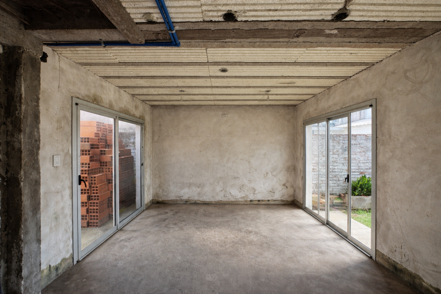 Casa de 2 dormitorios con patio y cochera - Zona Gdor. Crespo y Alte. Brown en Parana